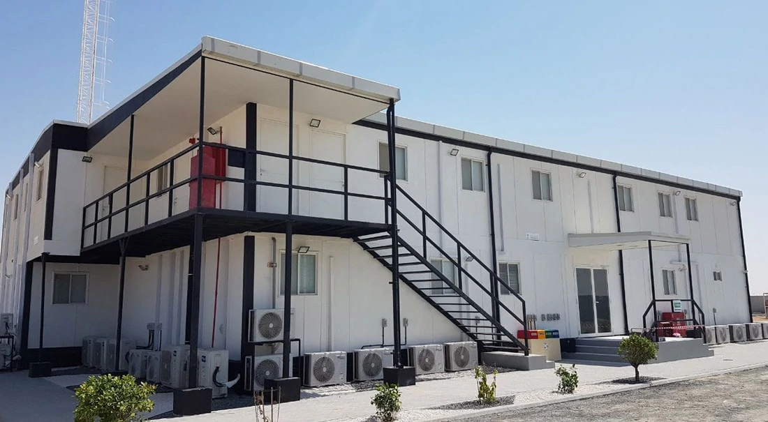 Single and double storey fiber cabins in Riyadh, Saudi Arabia - MSI Portacabin